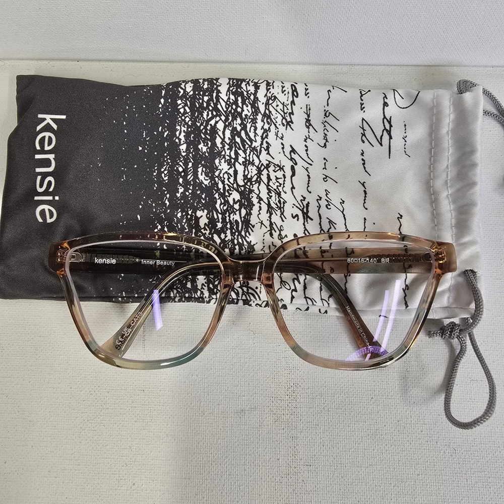 Kensie Inner Beauty Eyeglasses Frames Brown‎ Tortoise Shell Designer Glasses